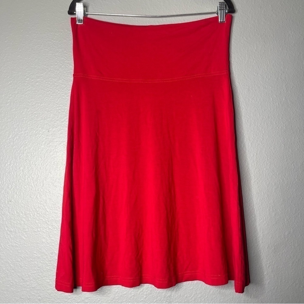 Tiffany Bear Red Circle Stretch Knit Skirt